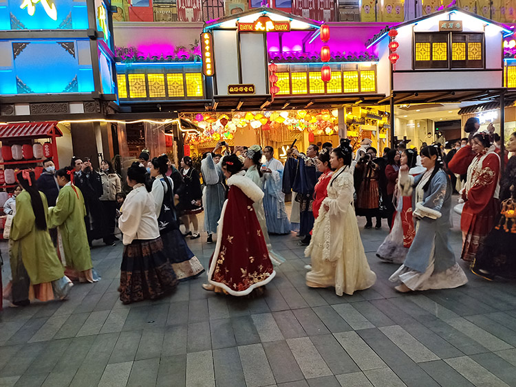 上海愛琴海購物公園漢服活動(圖2)